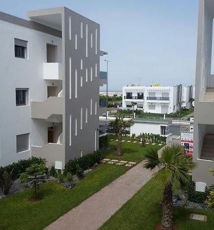 Apartamento Blanca Beach vue latérale sur mer, avec wifi Sidi Rahal  Exterior foto