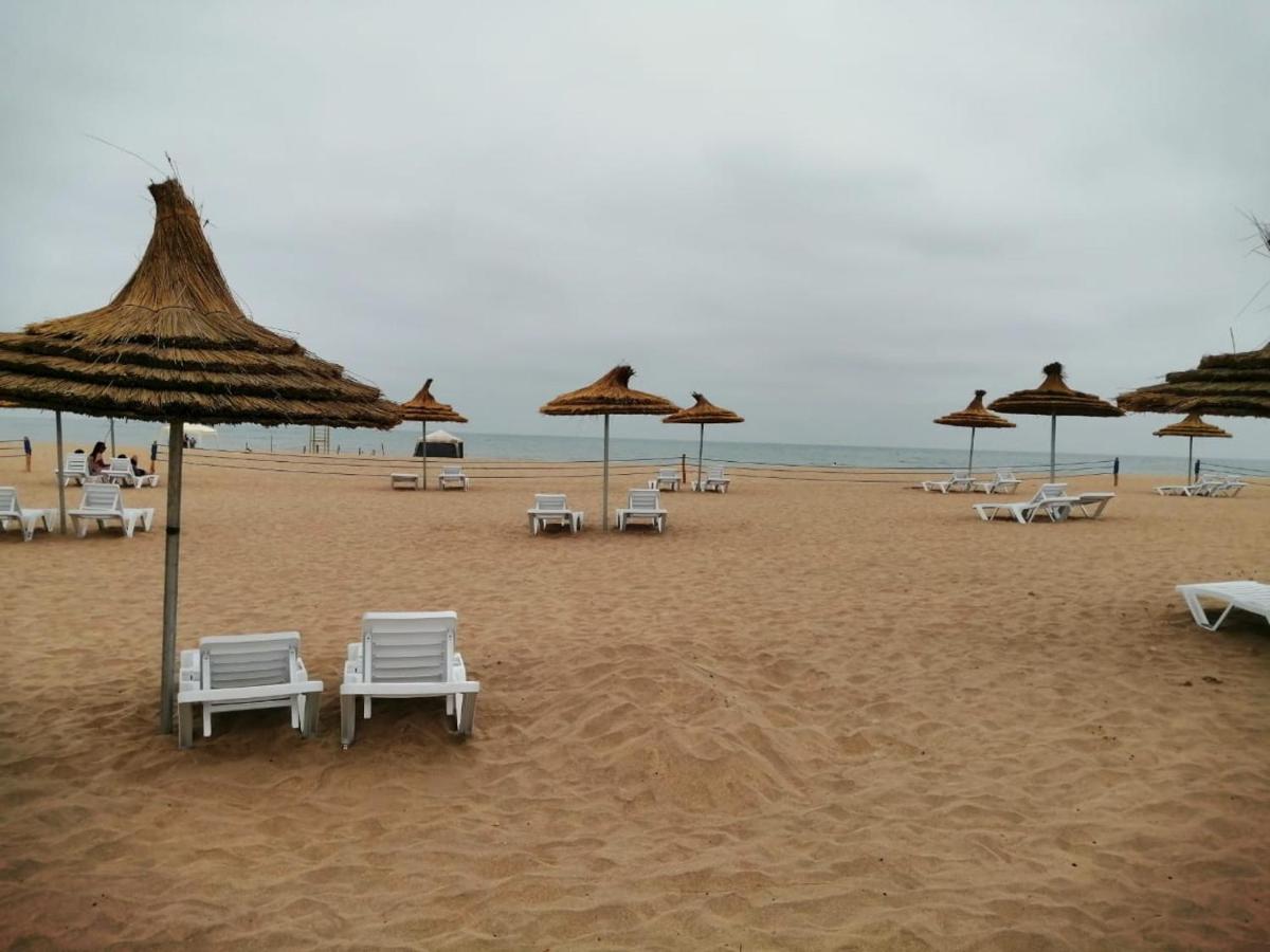 Apartamento Blanca Beach vue latérale sur mer, avec wifi Sidi Rahal  Exterior foto