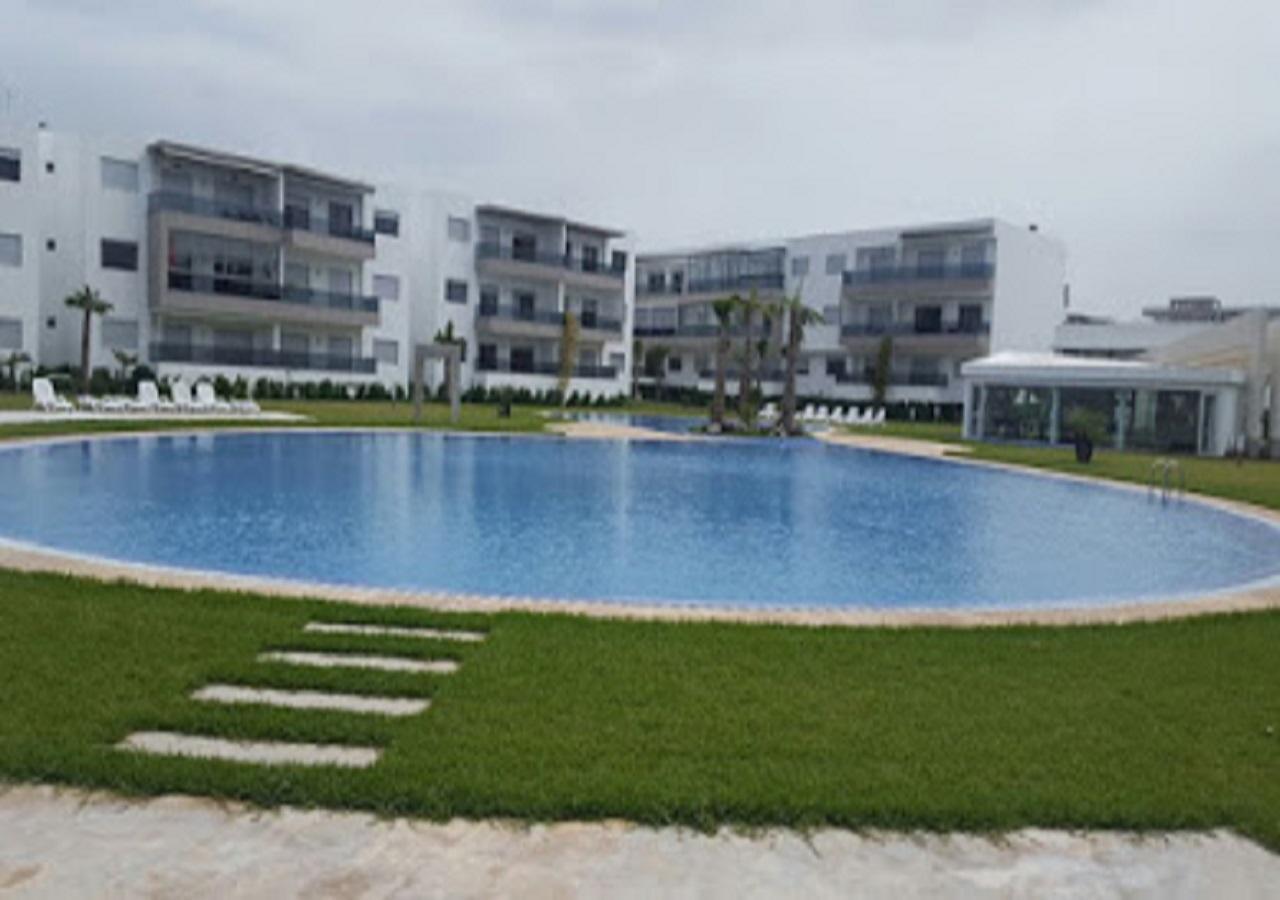 Apartamento Blanca Beach vue latérale sur mer, avec wifi Sidi Rahal  Exterior foto