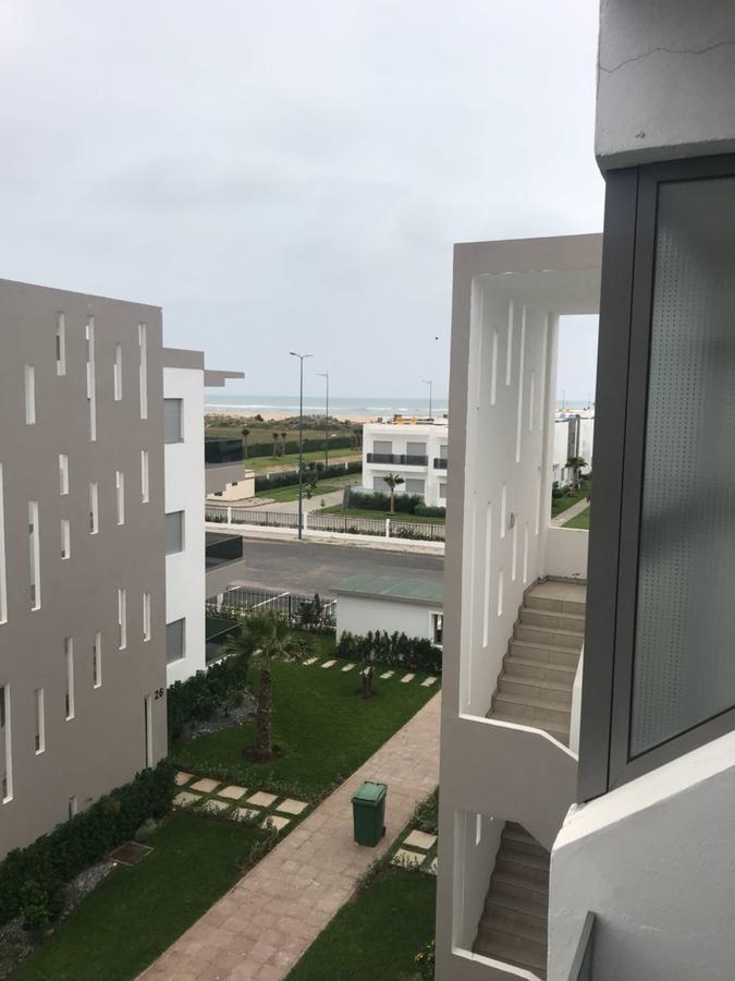 Apartamento Blanca Beach vue latérale sur mer, avec wifi Sidi Rahal  Exterior foto